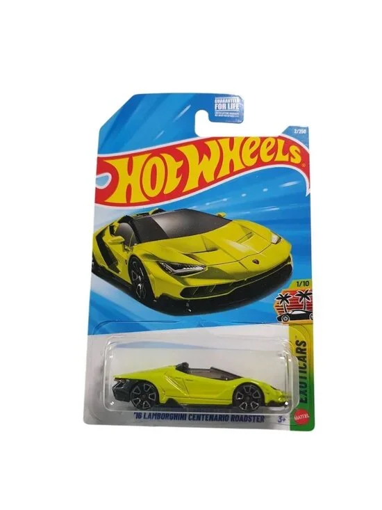 Hot Wheels Lamborghini Centenario Roadster Yellow Collectors Edition 1/10 Toy