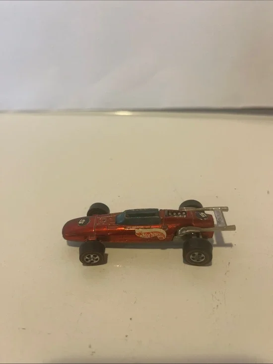 HOT WHEELS REDLINE 1969 GRAND PRIX INDY EAGLE RED