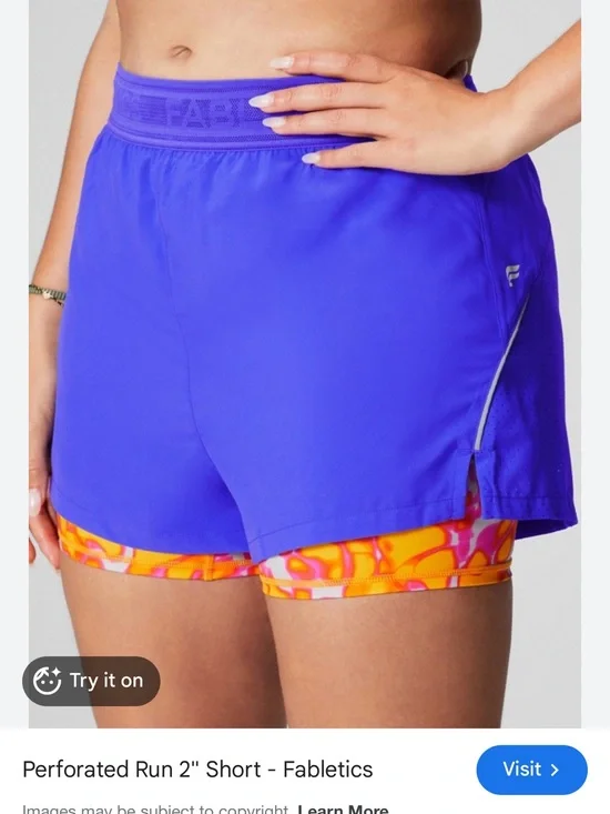 Fabletics Women's Perforated Run 2