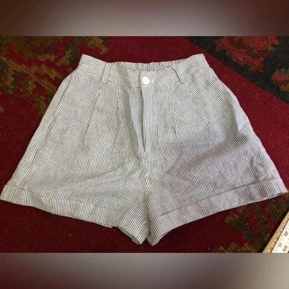 Oliviaceus 100 p linen shorts s