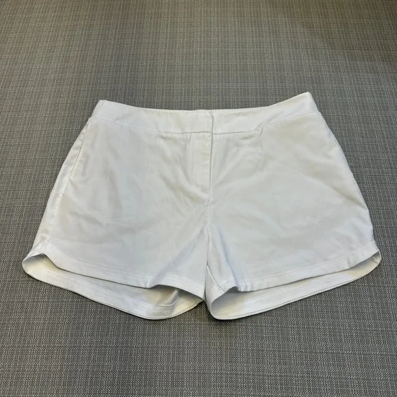 Puma Golf Shorts Womens XL White Performance Athletic Pockets Pickleball