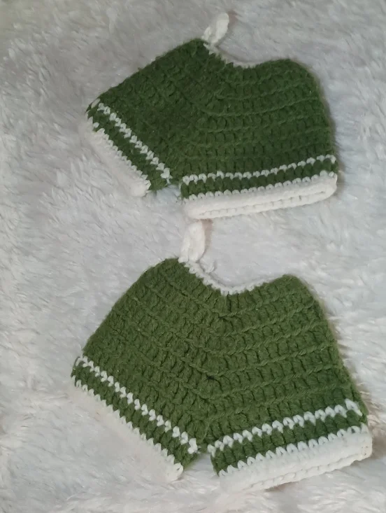 Vintage Crochet Shorts Oven Mitts(2)