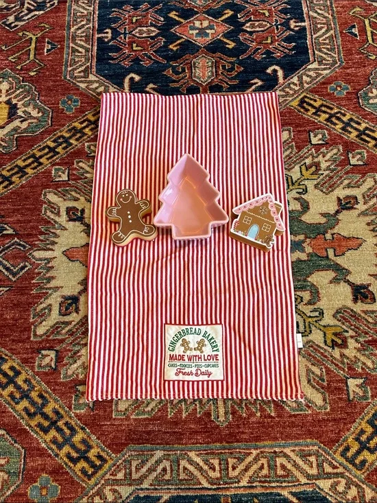 Christmas Kitchen Towel and Sponge Set