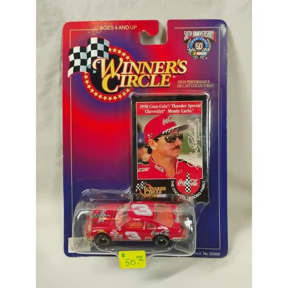 Winners‎ Circle Dale Earnhardt 1998 Coca Cola Thunder Special Monte Carlo