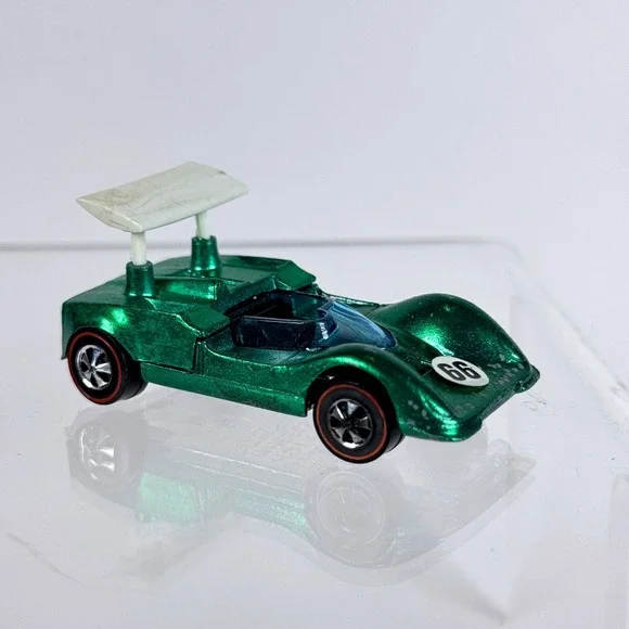 Hot Wheels Redline Chaparral 2G Green Spectraflame 1969 Vintage Diecast Car
