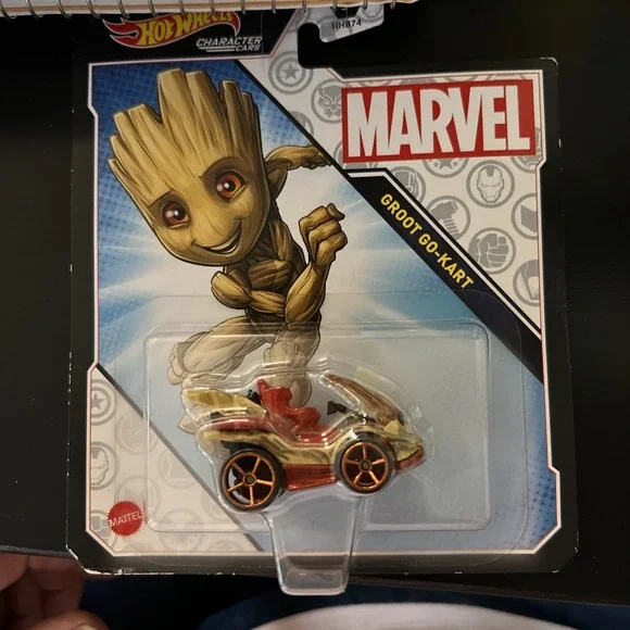 Hot Wheels‎ Marvel Groot Go-Kart Comic Version Character Car New 2022