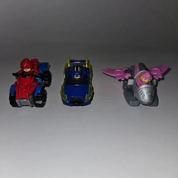 PAW Patrol Vehicle Lot Ryder Chase Skye Jet Dino Rescue Diecast/Plastic
