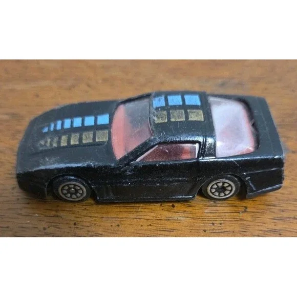 Majorette Chevrolet Corvette C4 ZR-1 Black / Yellow Interior SB3#31 Diecast Car