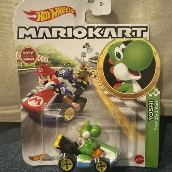 New Hot Wheels‎ MarioKart YOSHI Standard Kart 1/64