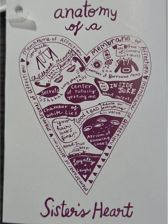 Kitchen Towel - Anatomy Of Sister's Heart