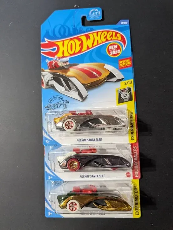 Hot Wheels 56th Anniversary Lot of 2 Chevy Trucks Sealed Die-Cast Cars