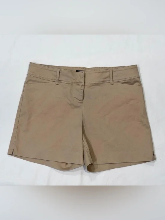 The Limited Tailored Khaki Shorts Size 8