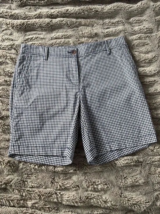 Talbots Relaxed Chino Gingham Shorts