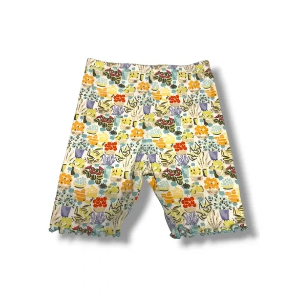 Gymboree Girls Bonjour Provence Farmers‎ Market Print Bike Shorts Vintage 2004 5