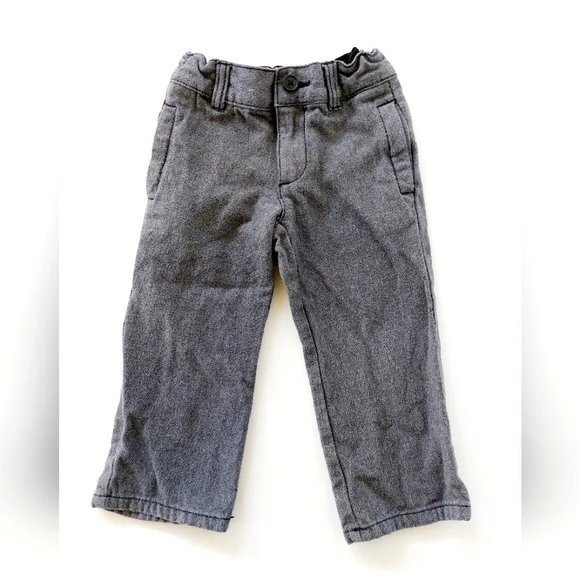 Grey Tweed Pant Gymboree 2T 100%‎ cotton Easter Wedding
