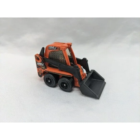 2009 Orange Matchbox Skidster Toy Mover Truck