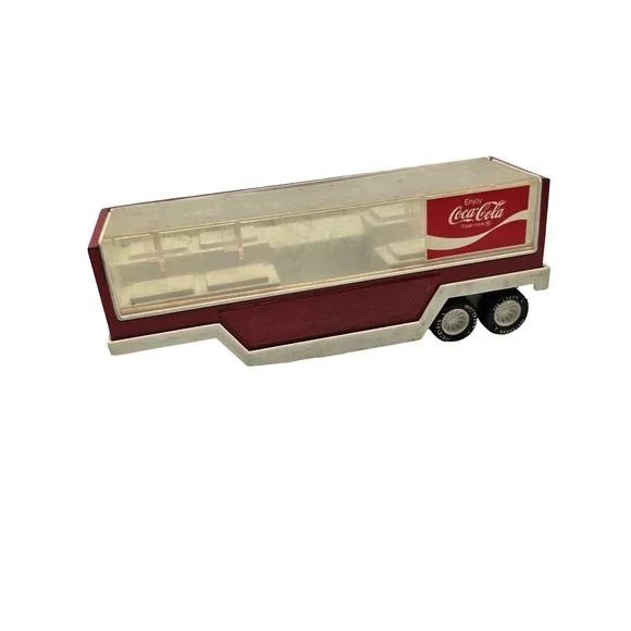 Vintage Coca Cola Buddy L Delivery Trailer‎ Toy Advertising Truck Japan