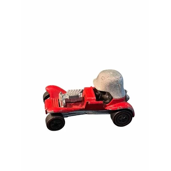 Vintage Hot Wheels Redline Red Line Toy Car 1969 Red Baron Original Biker‎ Drag