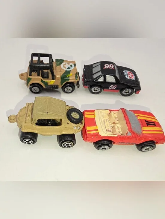 1988-1992 Micro Machines Lot Camaro IROC-Z Military Jeep VW Schwimmwagen