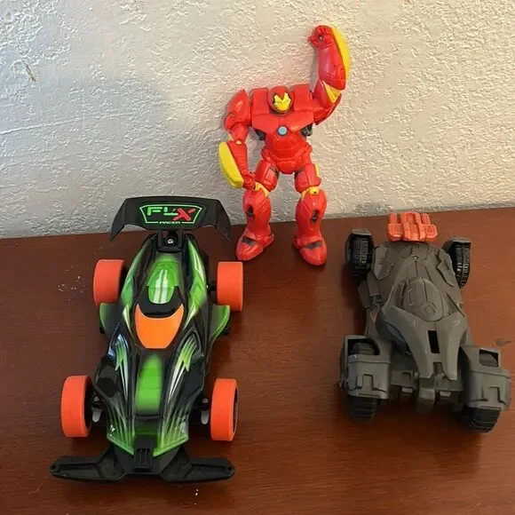 Kids Toy Lot Action Figure & Toy Cars Mixed Playset