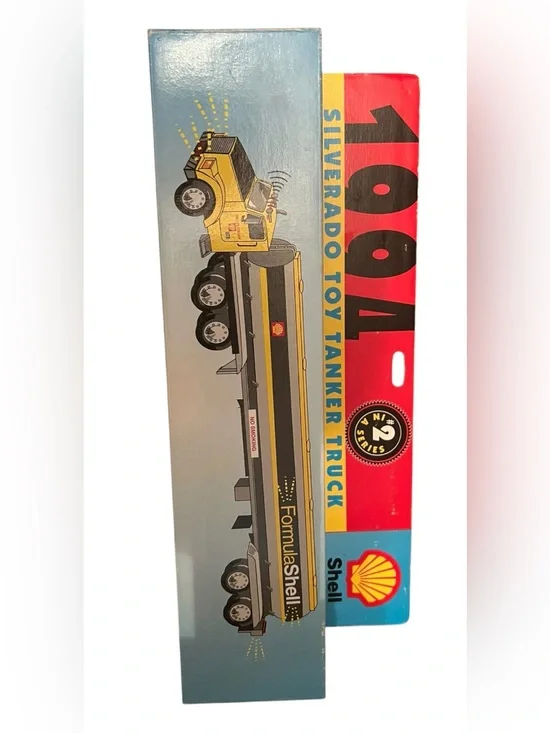Silverado Formula Yellow Toy Tanker Truck - Kids Toys