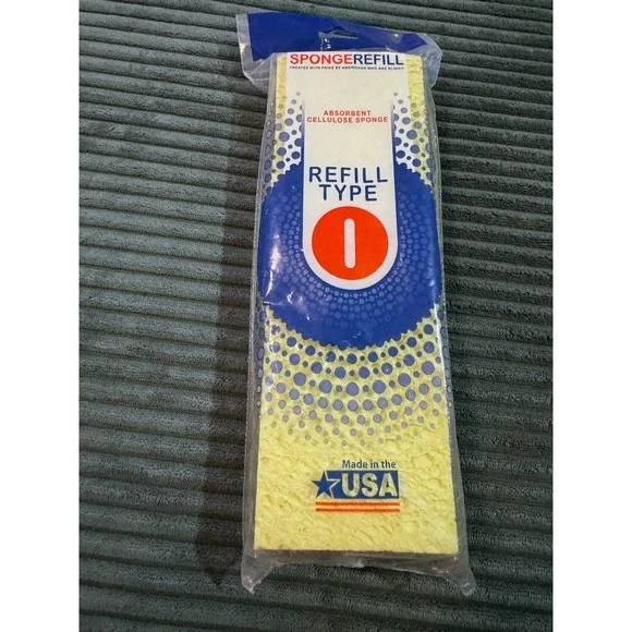 SPONGEReFILL Absorbent Cellulose Sponge Mop Refill Butterfly‎ Mop