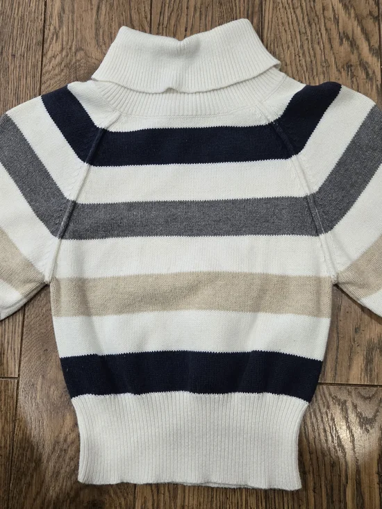 Gymboree Striped Short-Sleeve Sweater
