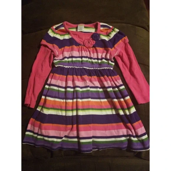 Gymboree falling for feathers dress 3‎
