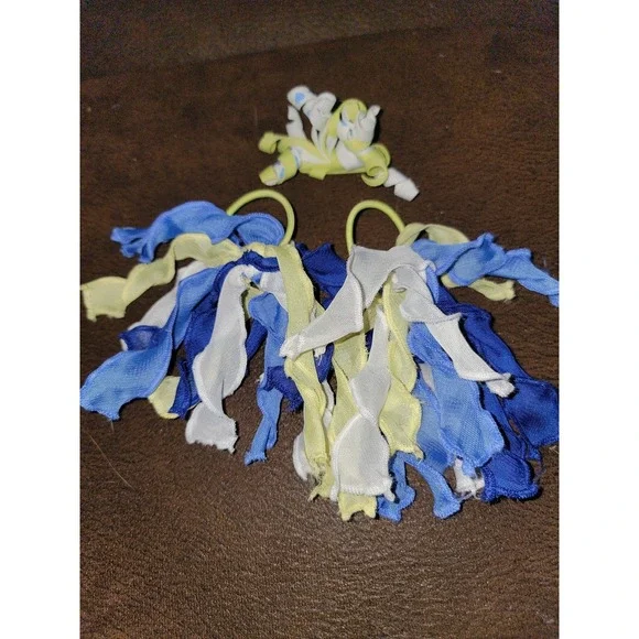 Gymboree greek isle‎ style hair pretties ponytail holder curlies