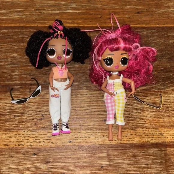 LOL Surprise OMG Lot Of 3 Dolls Stylez, Sashay, Speedster