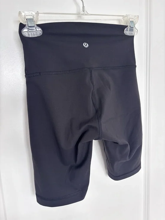 lululemon athletica Black High-Rise Bike Shorts