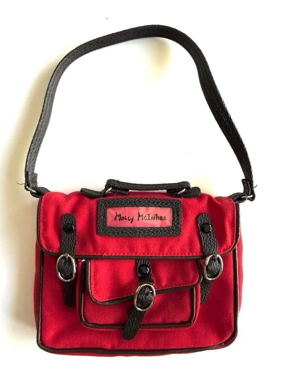 Pleasant Company American Girl Doll Molly McInTire red schoolbag 1996