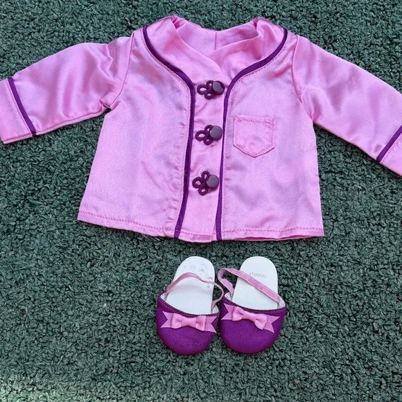 American Girl Rebecca Satin Pajamas
