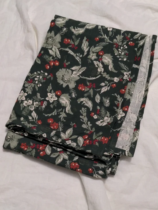 Threshold X Studio McGee Tablecloth Christmas 2023 Floral 60 x 82(approx)