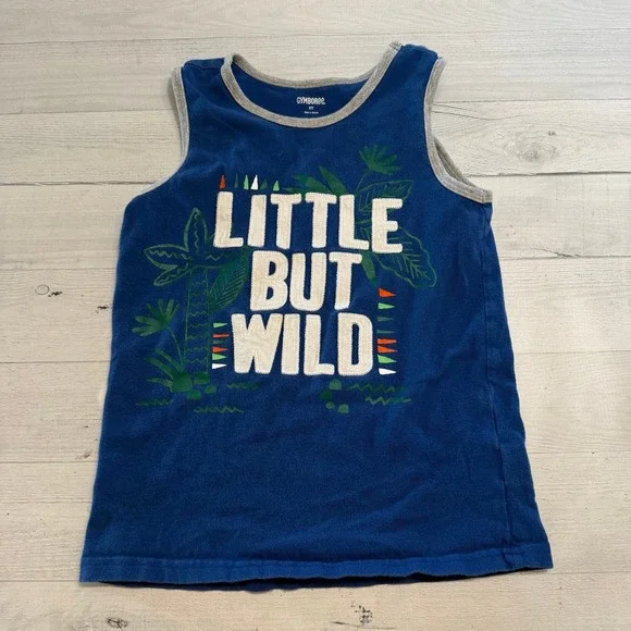 Gymboree toddler boys little but wild tank‎ top 5T