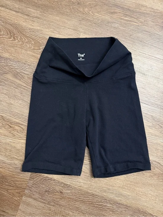 TNA Black High Waist Bike Shorts