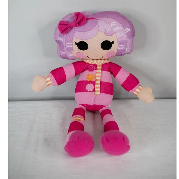 Lalaloopsy Pillow Featherbed Plush Doll Kids 16 Inch Pink Purple Good Soft Toy