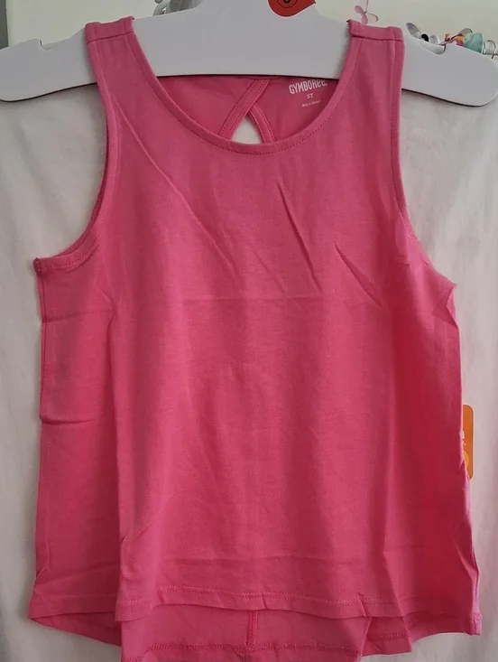 Gymboree Bright Pink Girls' Tank Top📚
