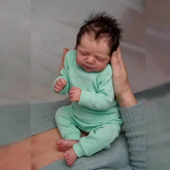 Reborn Baby Dolls Girl 18 Inch Full Body Vinyl Realistic Sleeping Newborn
