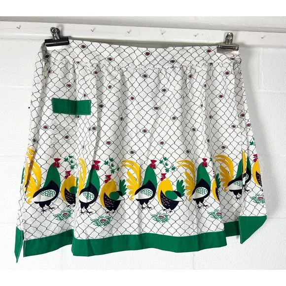 Handmade chicken apron colorful