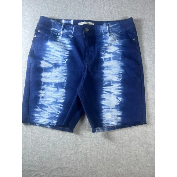 EST.‎ 1946 Denim Womens Shorts Tie Dye Blue Size 14