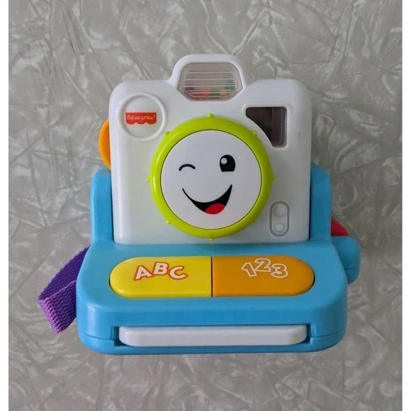 Fisher Price Click & Learn Instant Camera - Lights‎ & Sound Work!