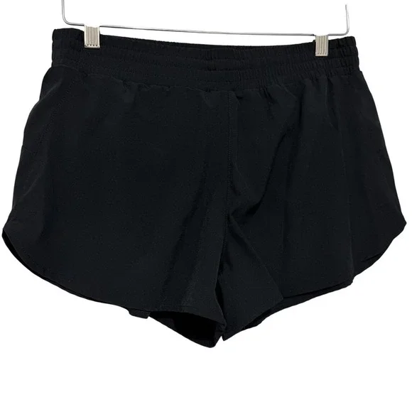 Columbia Women's Lined Running Shorts Size Small Black Lightweight Active Hiking