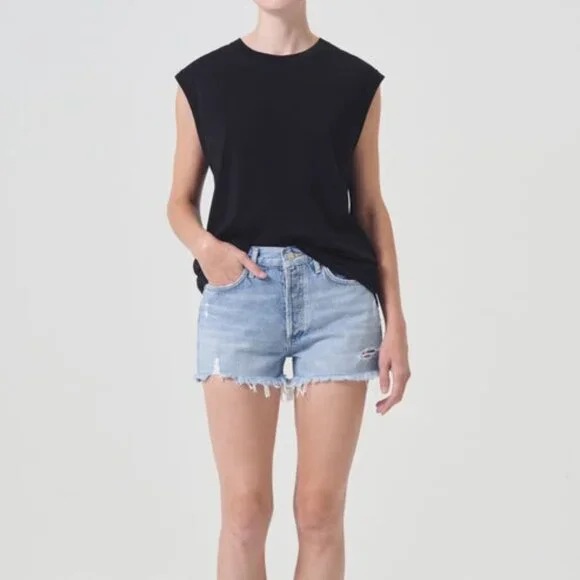 Agolde Parker Vintage Cut Off Short in Swapmeet Size 28