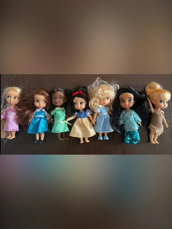 Disney Store Animators Mini Princess Doll Set - Assorted Colors