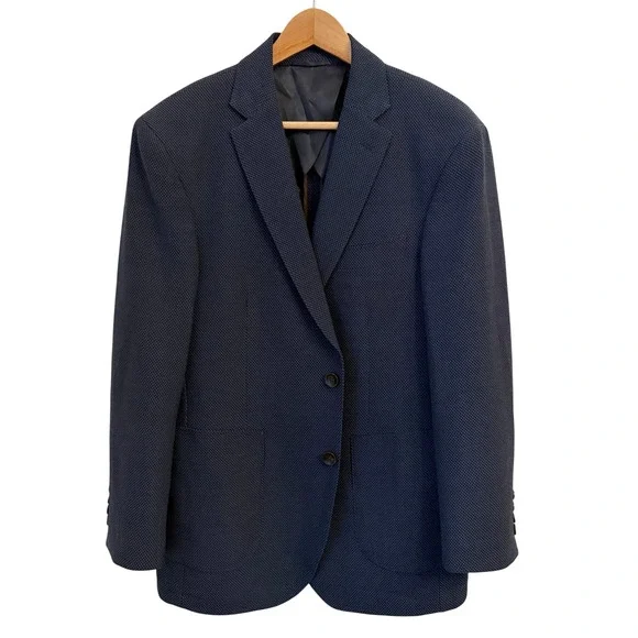 Rodd & Gunn Blazer Mens M 40 Sports Fit Wool Stretch Marlane Unstructured Navy