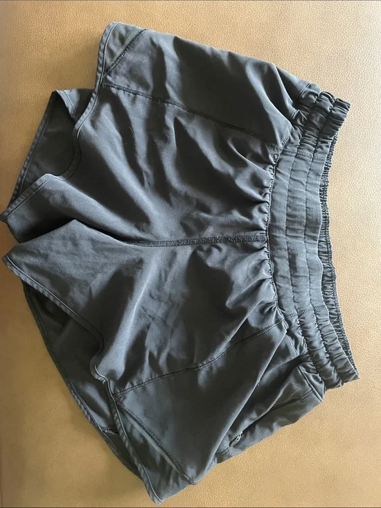 lululemon athletica Black Women's Running Shorts