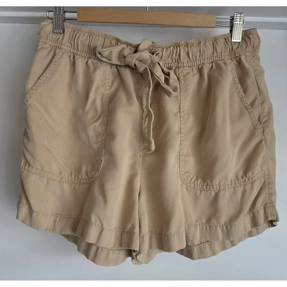 C&C California Beige Drawstring Shorts