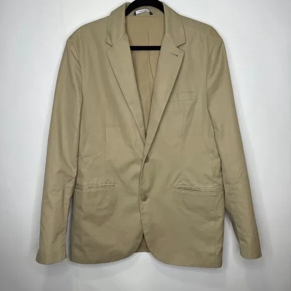 GAP Men's‎ Tan Twill Blazer Medium