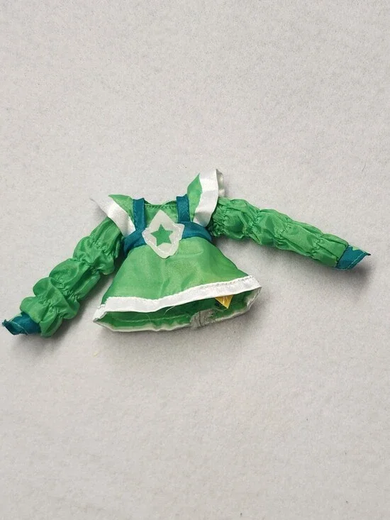 Vintage Rainbow Brite Patty O Green Doll 2003 Clothes Replacement Dress Outfit